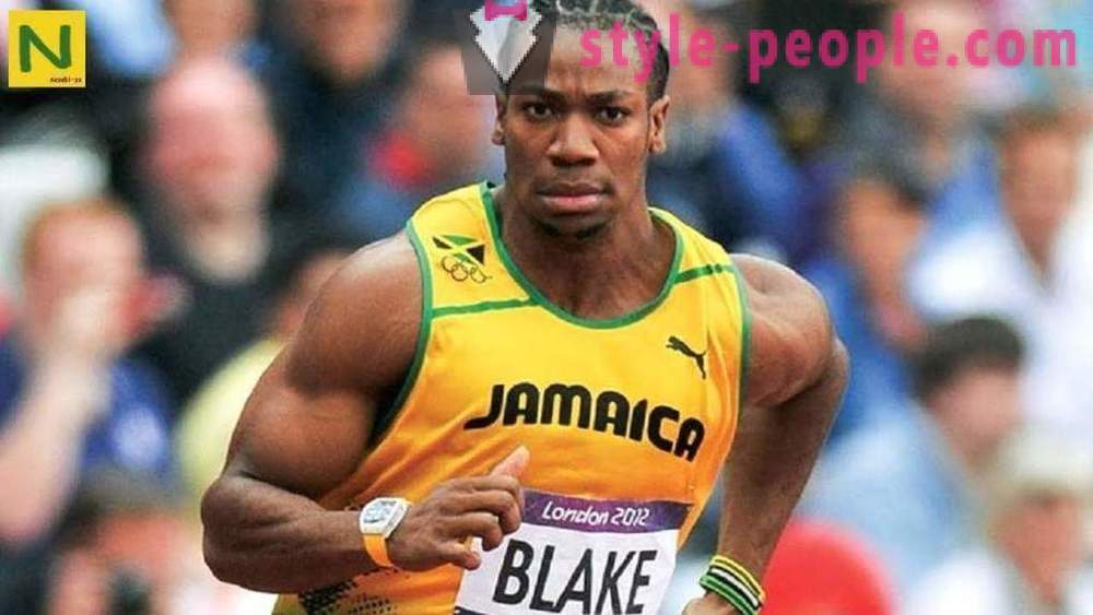 Jamajský šprintér Yohan Blake