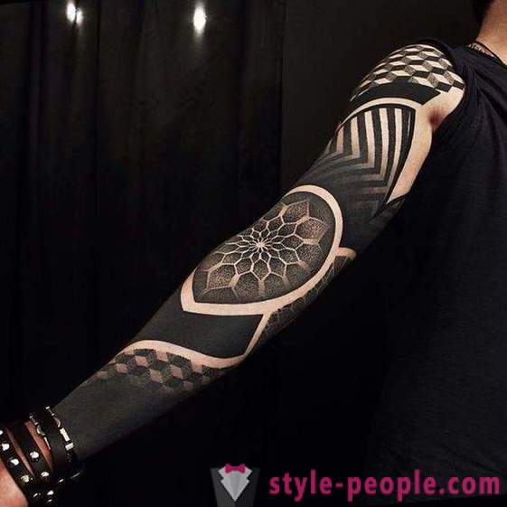 Blekvork tetovanie: osobitný štýl