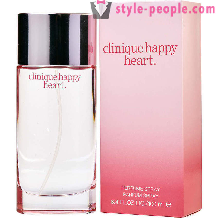 Clinique Šťastný Heart - parfum pre ženy: Opis chuti, recenzie