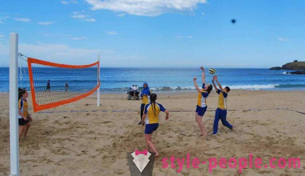 Plážový volejbal: pravidlá a funkcie dynamická hra