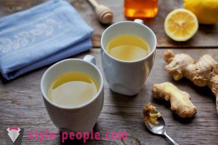 Chudnutie čaj so zázvorom a citrónom: recepty, recenzie