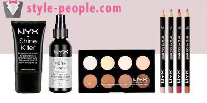 NYX Cosmetics: prostriedky spätnej väzby na make-APA od 