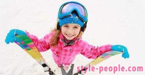 Ako si vybrať lyže pre rast dieťaťa?