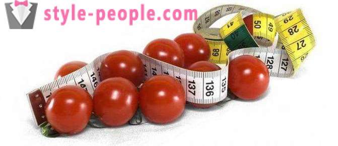 Paradajková diéta na chudnutie: menu Voľby, hodnotenie. Kalórií čerstvé paradajka