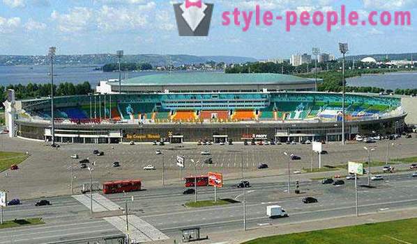 Centrálne štadión, Kazan histórie, adresa a postavenie
