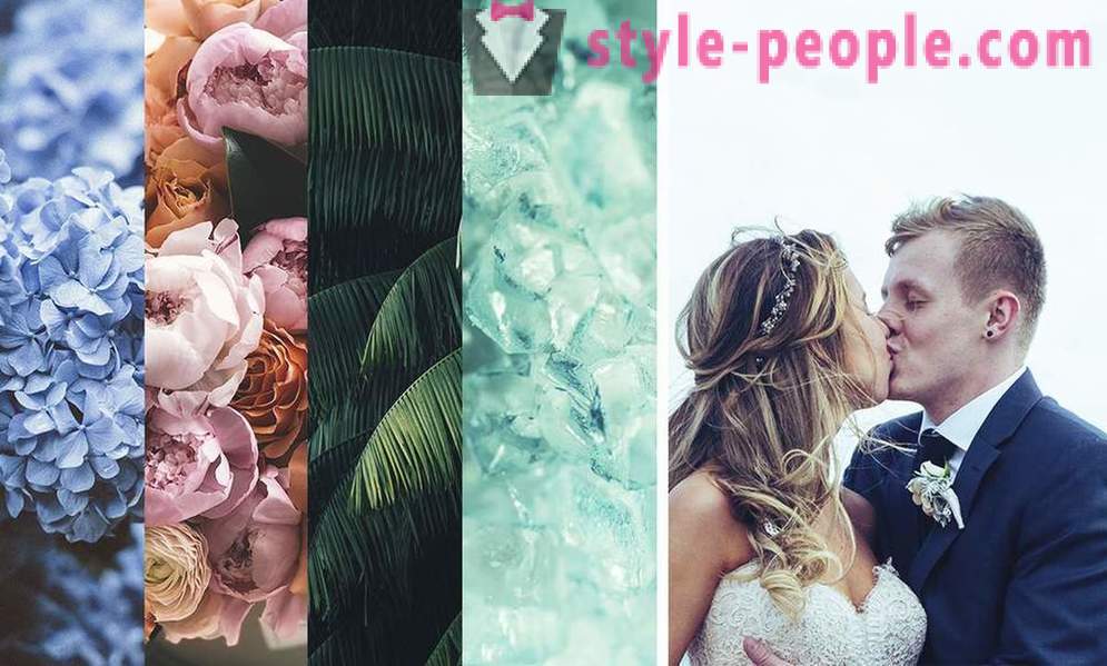 Trendy svadobné farby Odborníci Pantone 2019