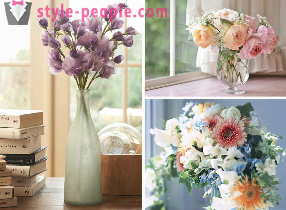 Letné dom: ako správne vyzdobiť byt s čerstvými kvetinami