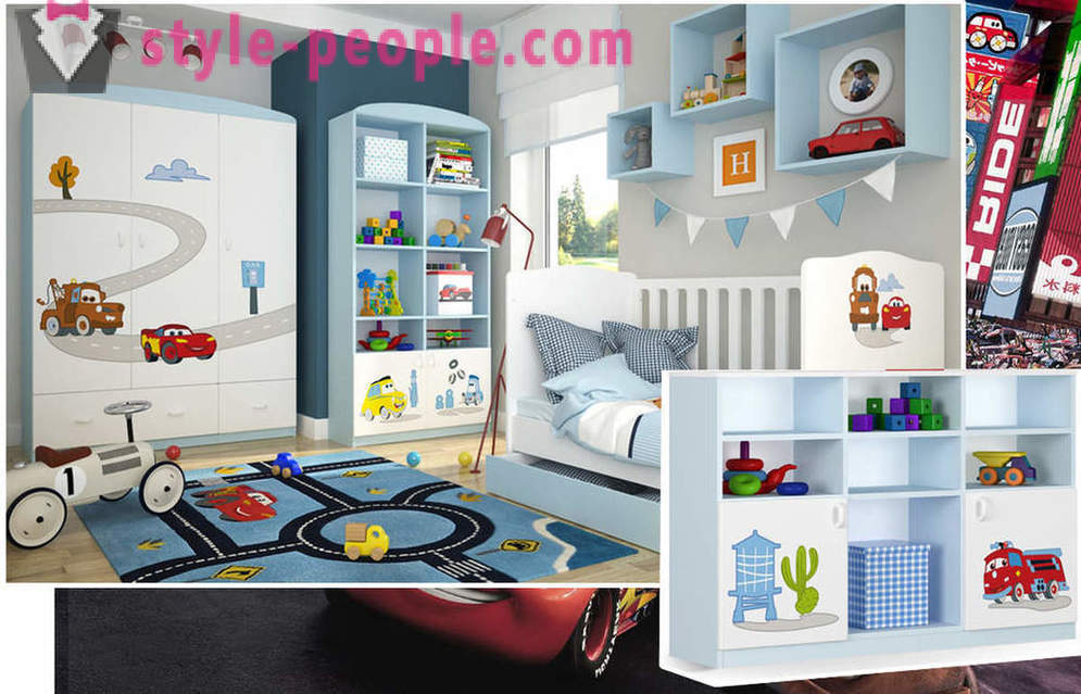 8 štýlový interiér riešenie pre detskú izbu