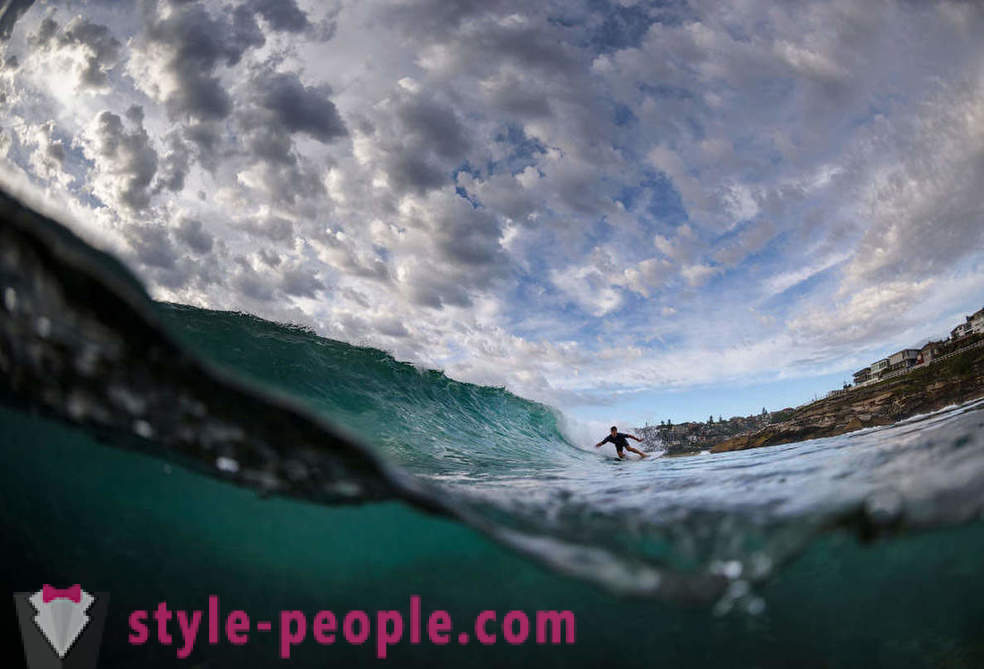 Extrémna surferi Sydney