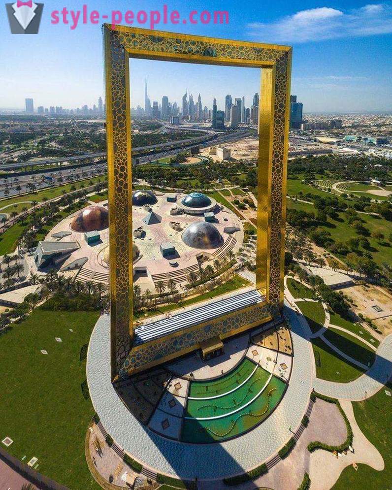 Neobvyklý atrakcií Dubaja