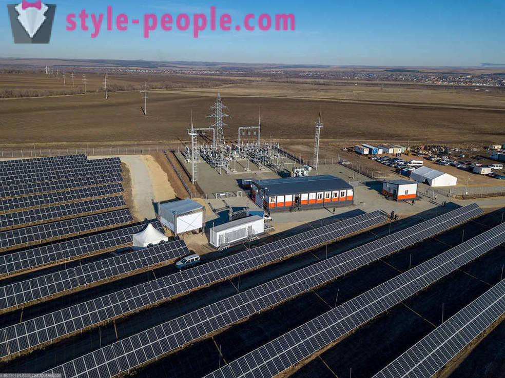 Najväčšia solárna elektráreň v Rusku