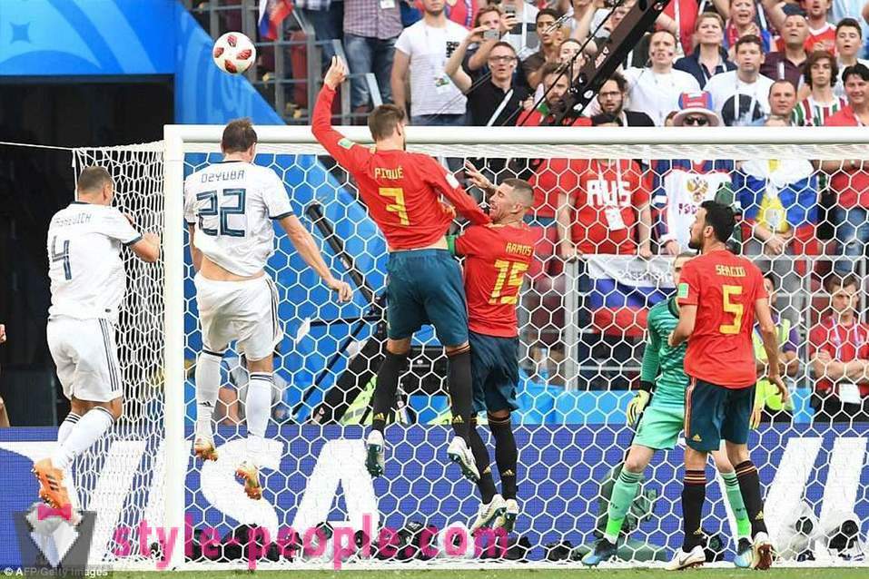 Ruska porazili Španielsko a postúpil do štvrťfinále prvýkrát Svetový pohár 2018