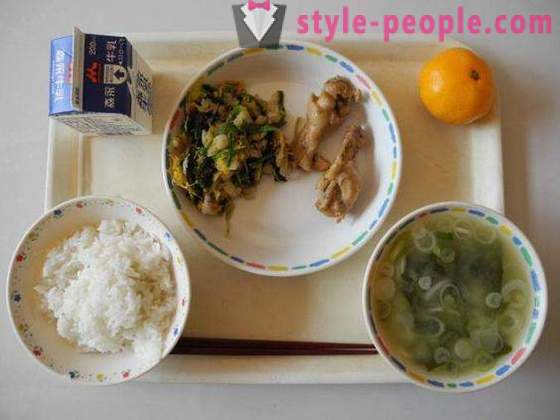 Jedlo v japonskej systéme vzdelávania