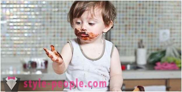 Dieťa miluje čokoládu: použitie dobrôt