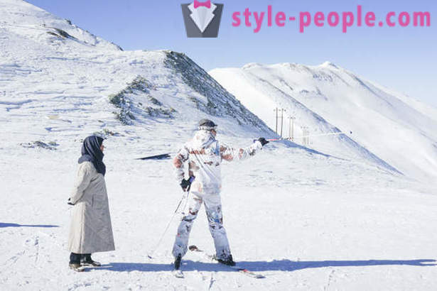Čo sa deje v lyžiarskych stredísk v Iráne
