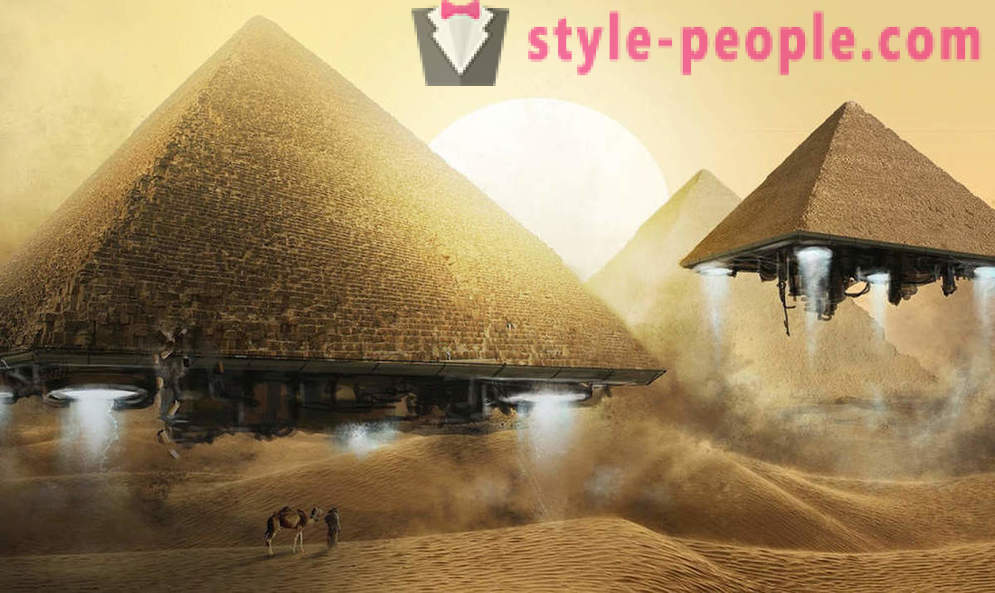 Kde v skutočnosti pyramíd v Egypte