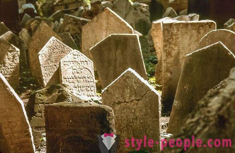 Viacvrstvová židovský cintorín v Prahe