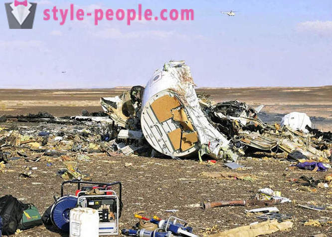 Dôvody pre katastrofy ruského dopravného lietadla Airbus 321
