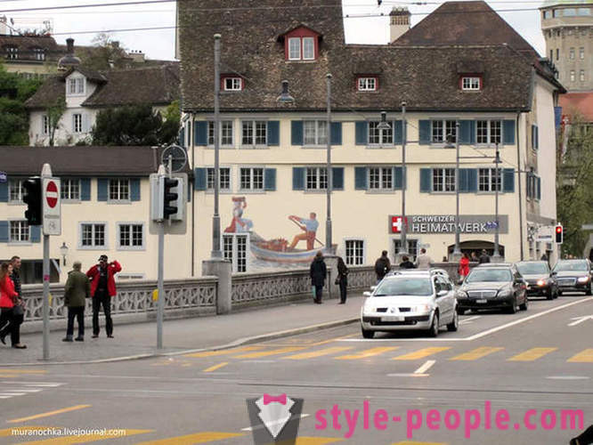 Prechádzka starým mestom Zürichu