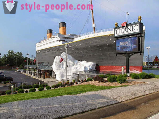 Titanic múzeum v Branson