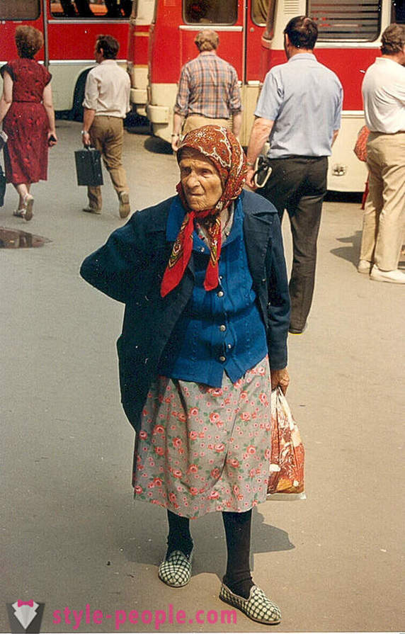 Chôdza v Moskve v roku 1989