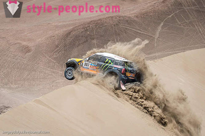Dakar 2014 Nebezpečné závod v čílskej púšti