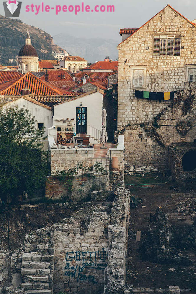 Starobylé mesto v Chorvátsku s nadhľadom
