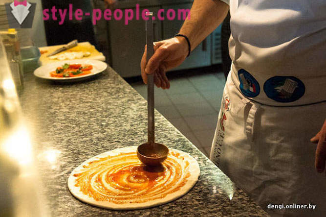 Taliansky kuchár snaží bieloruskú pizzu