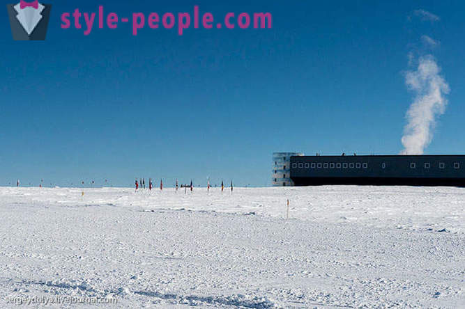 Antarktickej stanice na južnom póle