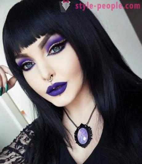 Gothic make-up: variácie a techniky zapojené do domácnosti