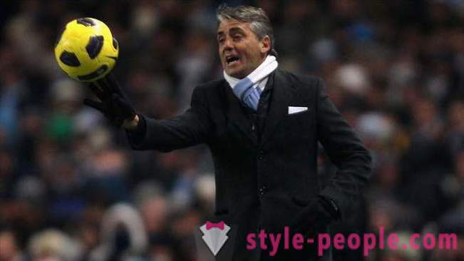 Taliansky tréner Roberto Mancini