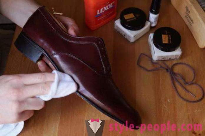Ako sa starať o kožené topánky: tipy, techniky a rady