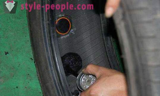 Ako opraviť bočné kusy pneumatík?