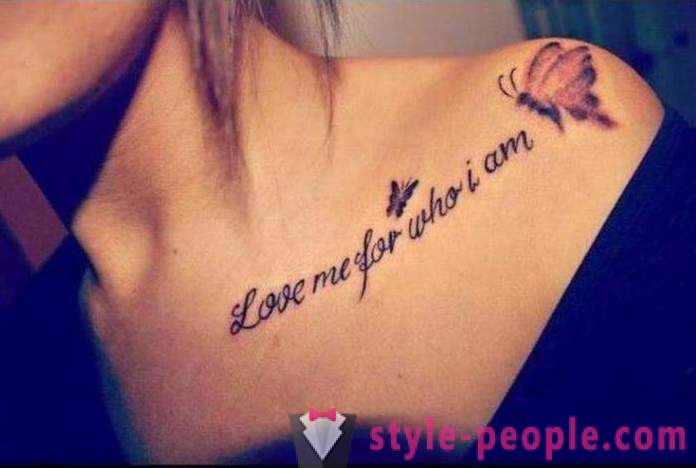 Krásne tetovanie pre dievčatá na ramene