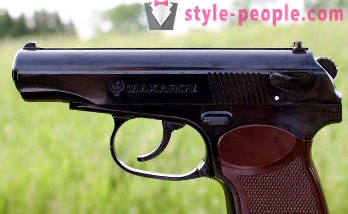 TTX Makarov pištole. pištole zariadenie Makarova