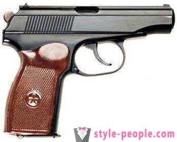 TTX Makarov pištole. pištole zariadenie Makarova