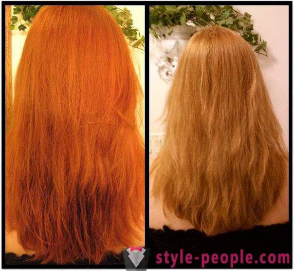 Glycerín vlasy doma: recenzie, fotky. Zosvetlenie vlasov glycerol
