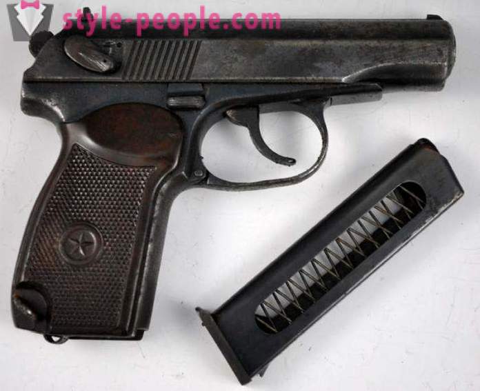Zbraň PM (Makarov) pneumatické: špecifikácia a fotky