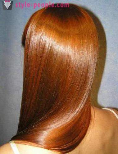 Meď farbu vlasov. Zvlášť farbenie a starostlivosť