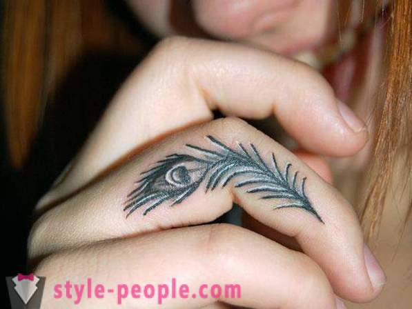 Tetovanie na prstoch - módny trend!