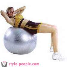 Cvičenie na fitball chudnutie. Najlepšie cvičenie (fitball) pre začiatočníkov