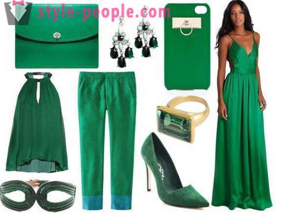 Zelená farba sa mieša s akýmkoľvek oblečenie?