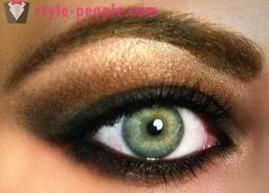 Žiara smaragd. Make-up pre zelené oči